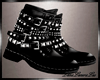 Lu)BOOTS LEARTHER BLACK