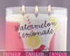 Melon Lemonade Candle