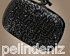 [P] Black shiny purse
