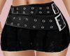 E* Black Mini Skirt
