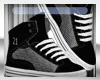 [AK] black sneakers