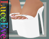 White Kriah Heels