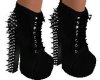 Spiked Heel Boots