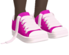 pink leather M