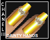 C! Dainty Gold Nails