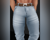 Jeans On Grey Blue