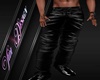 -V- Leather Pants