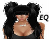 EQ Akiki black hair