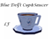 LF Cup&Saucer BluDlft