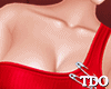 Red One Shoulder Top