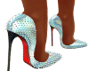 Baby Blue Classic Heels