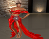Red Solis Dress