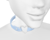 Heart Collar Blue