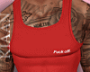 K: Muscle Red Tank