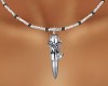silver bullet necklace