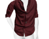 claret red open shirt