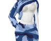 street fit blue camo