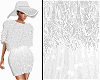 white fur dress ANI