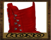 Halloween Red Boots