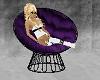 (k) purple cuddle chair