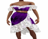 Purple Skull Salsa Dress