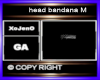 head bandana M
