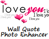 Love You - Wall Quote