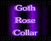 lYl Goth Rose Collar