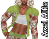 AA Red/Green Floral coat