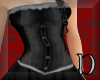 lace Corset Gown black