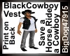 [BD] BlackCowboyVest