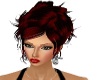 Blanche Deep Red Updo