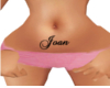 Joan Belly tattoo