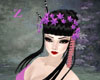 Geisha Kanzashi Purple