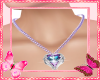 Purple  Heart  Necklace