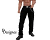 black jeans w chain