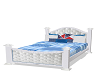 Blue Poseless Bed
