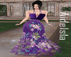 Purple Flower Dress