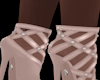 Lattice Heels Champagne