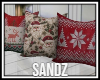 S. Xmas Pillows Set