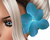 A Blue Hair Flower