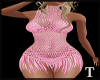 pink summer dress
