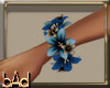 Blue Floral Bracelets