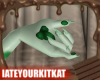 Spearmint F Paw Hands