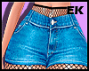 Denim Shorts + Fishnet 2