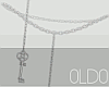 Silver Key Necklaces