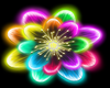 Pride Flower Neon