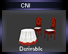 Derivable Wedding Chairs