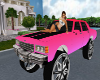JD~ Pink Chevy Donk Car