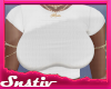 Busty White Tee